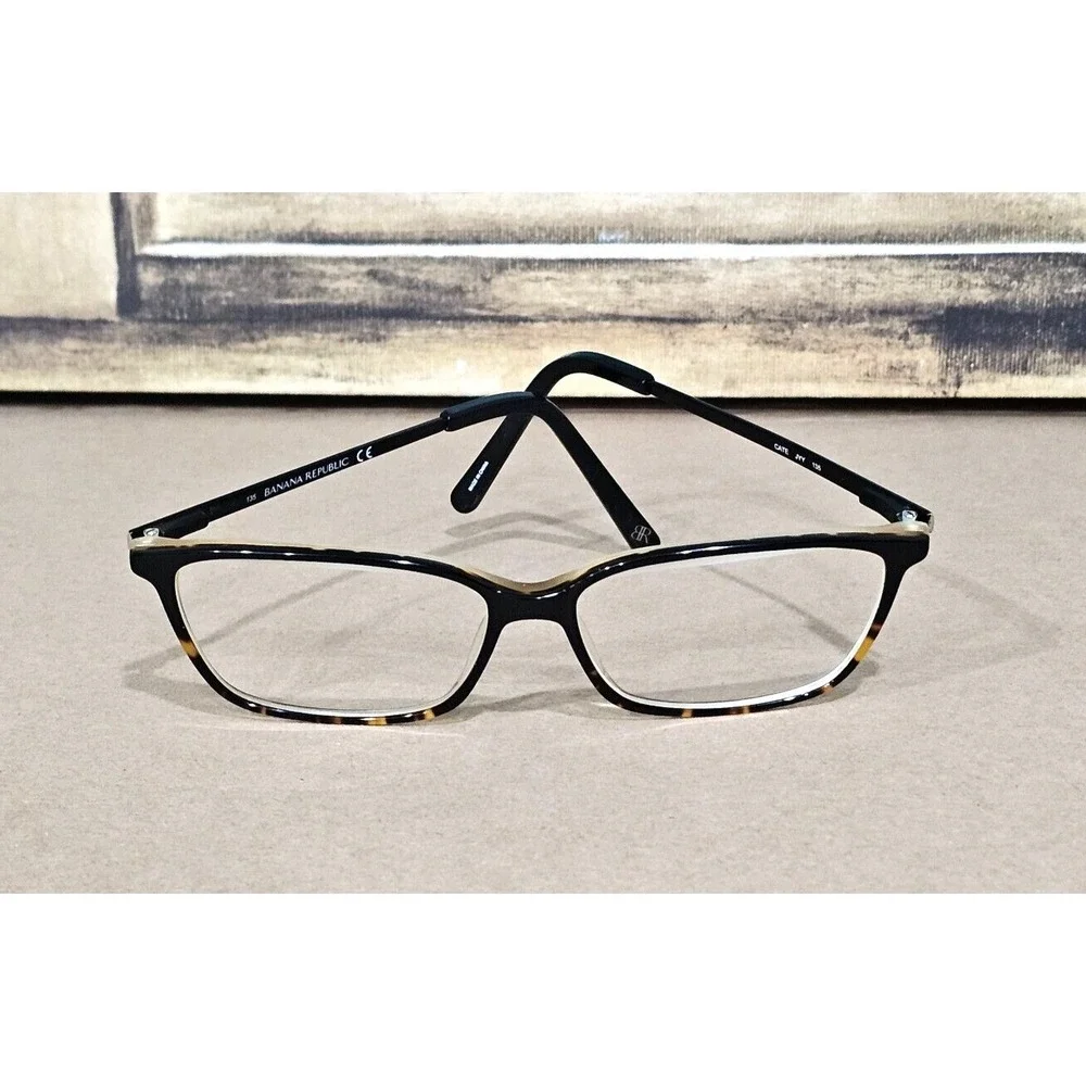 Banana Republic Eyeglasses Frame CATE JYY Women's Black Tortoise Full Rim H15721